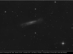 NGC3628 - Galaxie du Hamburger